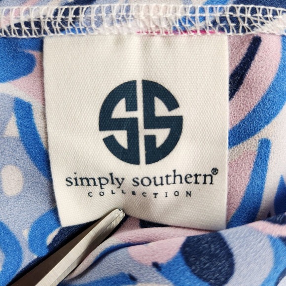 Simply Southern Blouse Swim Cover Up XL NEW - Picture 7 of 12